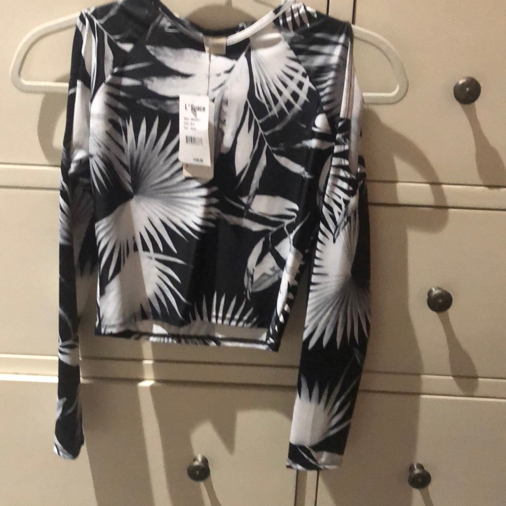 L -Space new with tag swim top cover up
